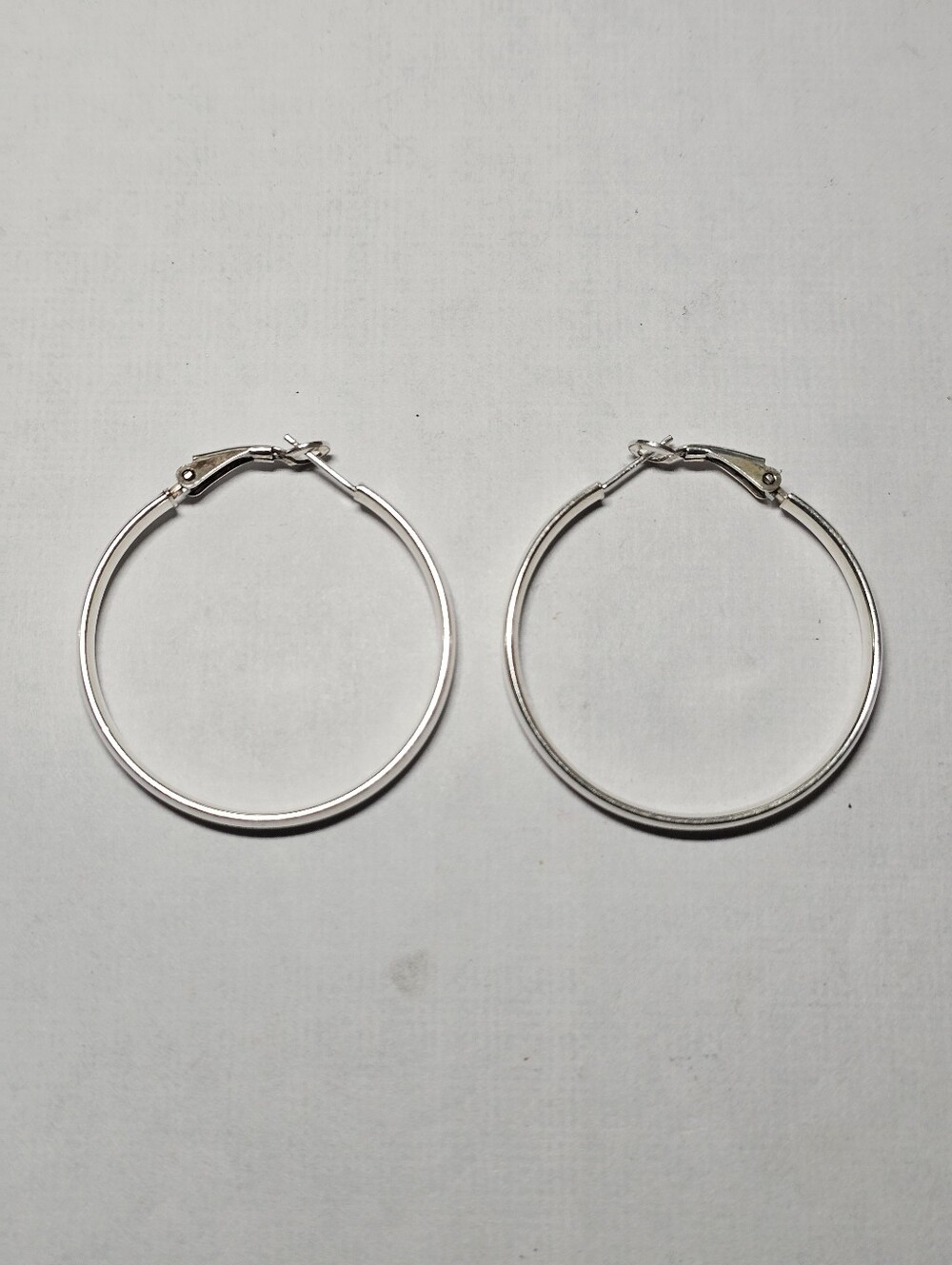 Sterling Silver 925 JCM Hoop Earrings for Women